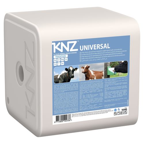 Лизунец для коров - UNIVERSAL - Hengelo Salt Specialties B.V. (KNZ®) - для коз / для крупного рогатого скота / с магнием