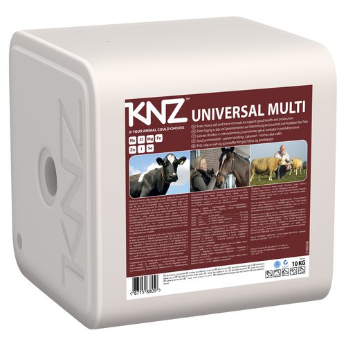 Лизунец для крупного рогатого скота - UNIVERSAL MULTI - Hengelo Salt Specialties B.V. (KNZ®) - для лошадей / для коз / с солью