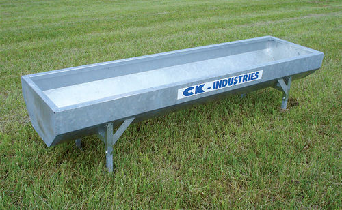 Корыто для крупного рогатого скота - CK Industries - из стали / оцинкованная сталь / мультидоступ