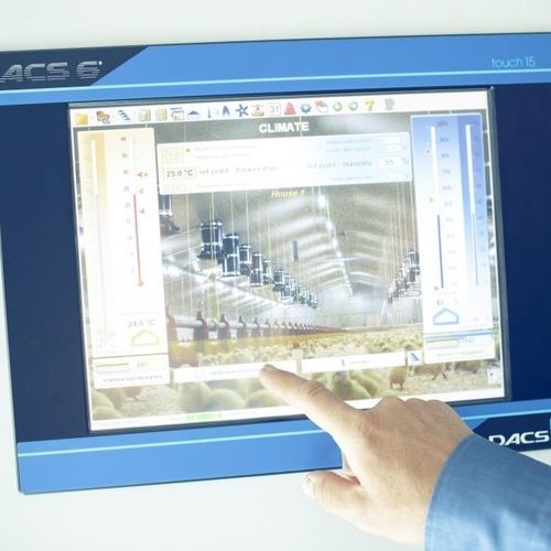 Система наблюдения для разведения домашней птицы - ACS6 - DACS A/S - для курятников / для хлева / для измерения температуры
