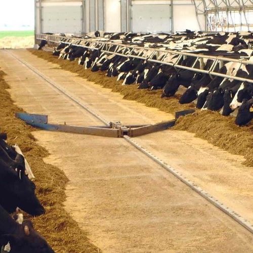 Пододвигатель кормов на рейке - FEEDMAX  - Dairymaster