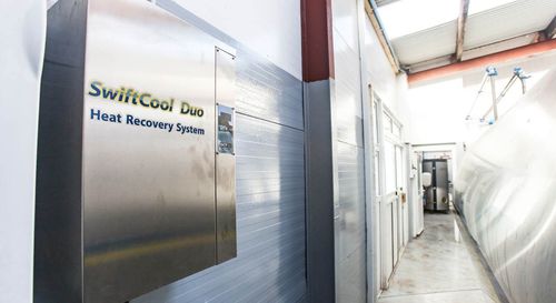 Настенный кондиционер - SwiftCool Duo  - Dairymaster - вертикальный / для цистерн с молоком / с регенерацией тепла