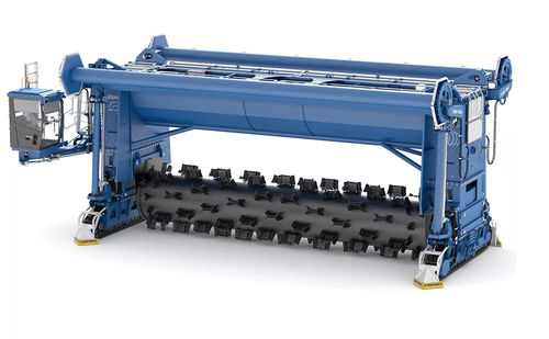 Самоходный переворотчик компоста - CONVAERO CON series - Eggersmann Recycling Technology