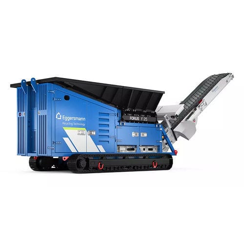 Измельчитель веток на колесах - FORUS F 25 - Eggersmann Recycling Technology - с дизельным двигателем / гусеничный