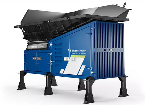 Стационарный измельчитель веток - FORUS SES 25 - Eggersmann Recycling Technology - электрический / с гидравлическим приводом