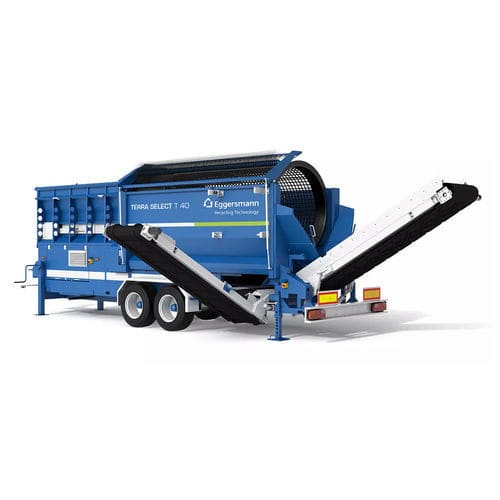 Грохот с барабаном - TERRA SELECT T 40 - Eggersmann Recycling Technology