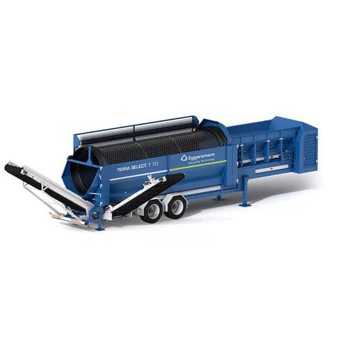 Грохот с барабаном - TERRA SELECT T 70 - Eggersmann Recycling Technology