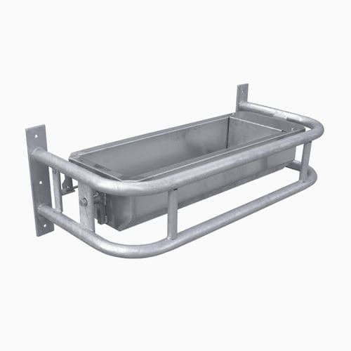 Водопойный желоб для крупного рогатого скота - VSRT series - F.D.A. s.r.l. - с лотком / из нержавеющей стали / мультидоступ