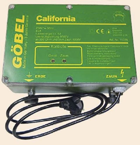 Блок питания электрического ограждения на секторе - California N 10000  - Fritz Göbel GmbH & Co. KG