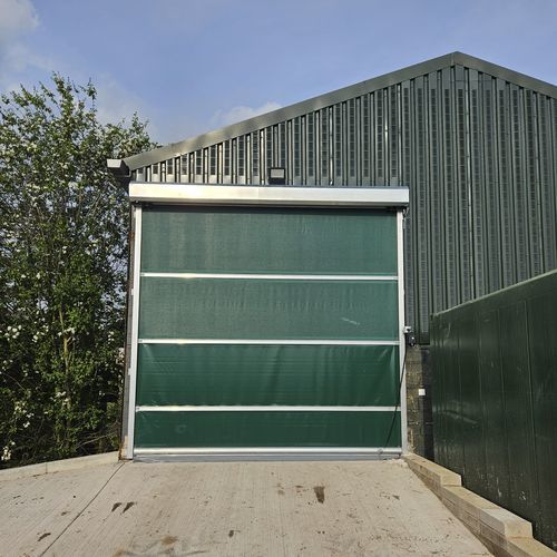 Дверь для хлева - Agridoor Pro Electric - Galebreaker Limited - для теплицы / для амбара / для хранилища