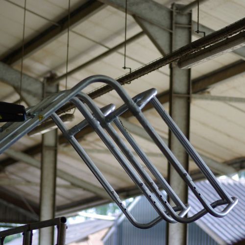 Станок для фиксации скота для коров - L&rsquo;port - Hanskamp AgroTech BV - с автоматической затяжкой