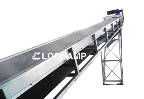 Ленточный конвейер - B500 - Henan LONGCHANG Machinery Manufacturing Co., Ltd. - гибкий / наклонный