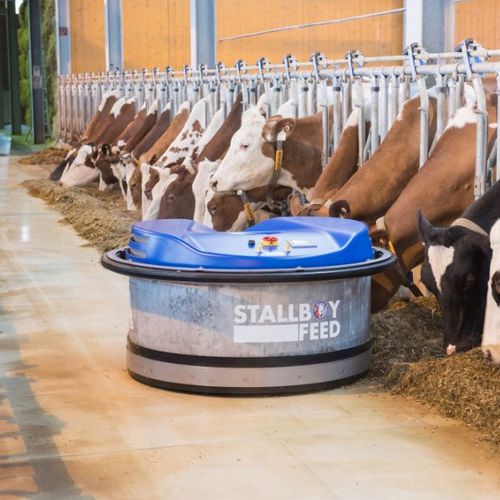 Роботизированный пододвигатель кормов - STALLBOY FEED  - HETWIN Automation Systems GmbH - автоматический