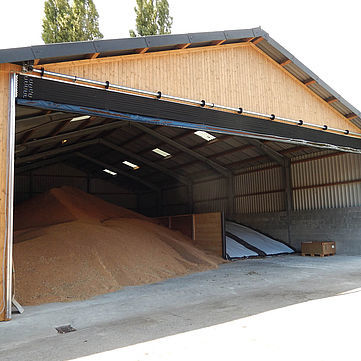 Складная дверь - Lubratec® - HUESKER Synthetic GmbH - для хранилища / для безопасности