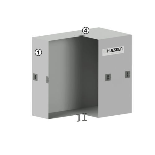 Резервуар для биогаза - Cogatec® - HUESKER Synthetic GmbH - квадратный / для хранения