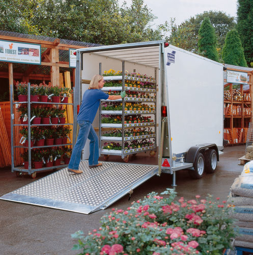 Двухосный прицеп - Braked Box Van  - Ifor Williams Trailers Ltd. - одноосный