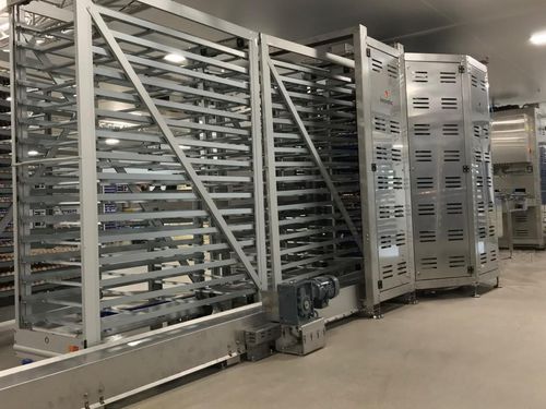Транспортировочная тележка для инкубаторов - Innovatec Hatchery Automation - с полками / из металла