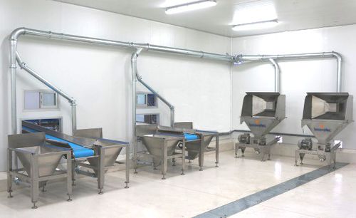 Конвейер для цыплят - Innovatec Hatchery Automation - ленточный