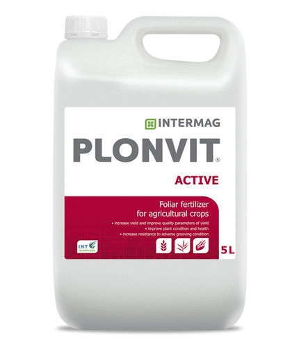 Органическое удобрение - PLONVIT ACTIVE - INTERMAG Sp. z o.o. - с микроэлементами / жидкость / для листвы