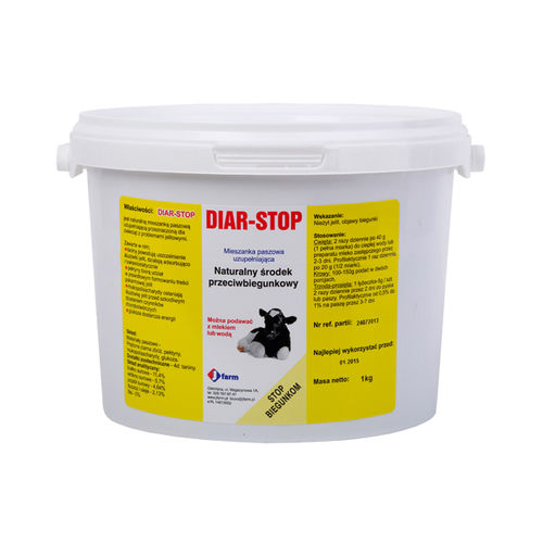 Кормовая добавка для животных - Diar-Stop - JFarm - для крупного рогатого скота / для поросят / сухая