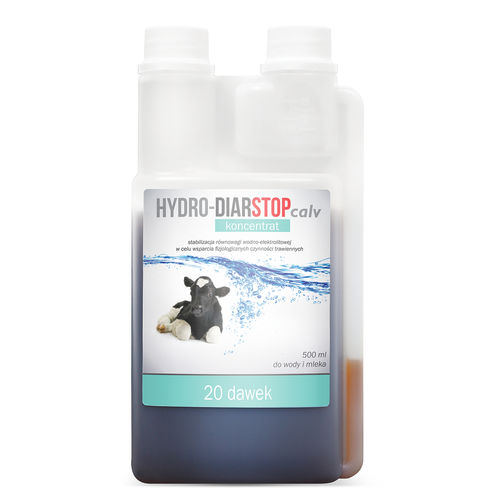 Кормовая добавка для животных - Hydro-Diarstop concentrate - JFarm - для телят / минералы / жидкость