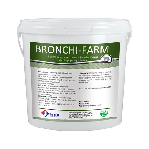 Кормовая добавка для животных - BRONCHI-FARM - JFarm - для телят / для поросят / витамины