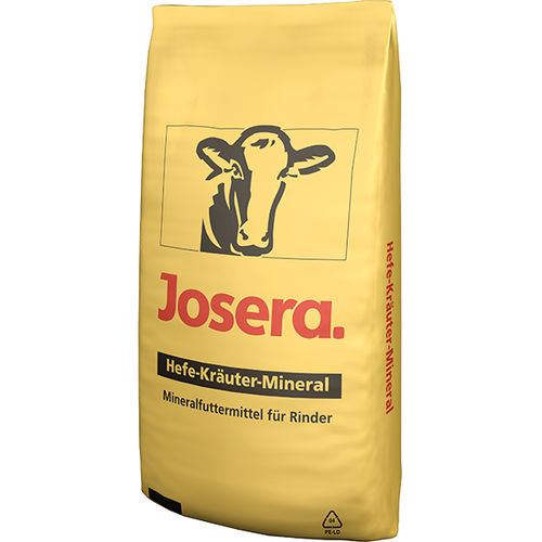 Кормовая добавка для животных - Hefe-Kräuter - JOSERA Tierernährung - для крупного рогатого скота / минералы / в форме порошка