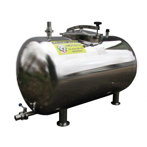 Резервуар для молока - MOOTECH-900L - JSC Mototecha - мобильный / горизонтальный / из нержавеющей стали