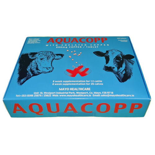 Кормовая добавка для животных - Aquacopp - Mayo Healthcare - для крупного рогатого скота / медь / богатая микроэлементами