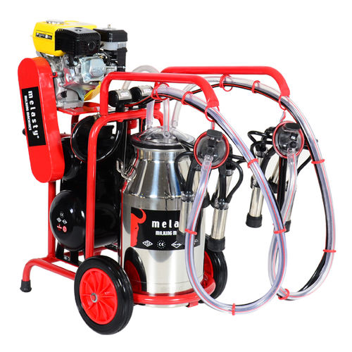 Доильная установка для коров - TK 2-PK - Melasty Milking Machines & Equipment - на бензине / мобильная
