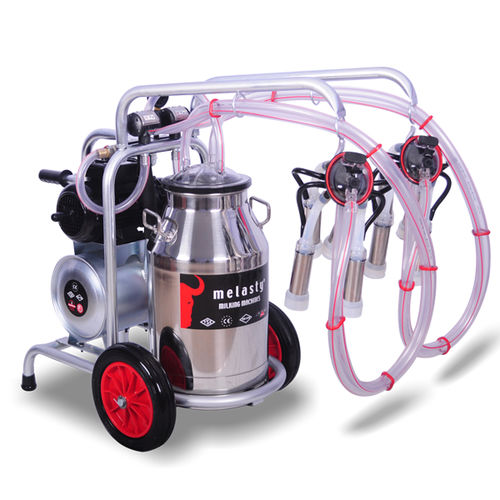 Доильная установка для коров - DK 2- PS - Melasty Milking Machines & Equipment - электрическая / мобильная