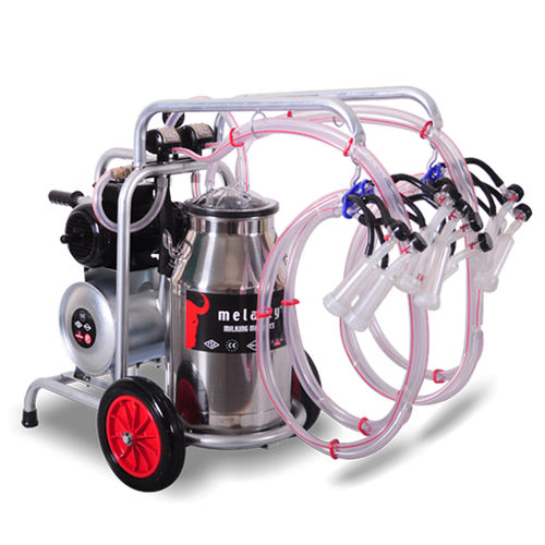 Доильная установка для коз - DKKC 4-PS - Melasty Milking Machines & Equipment - электрическая / мобильная
