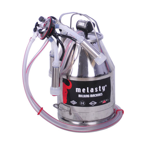 Бидон для молока из нержавеющей стали - 1 PS - Melasty Milking Machines & Equipment - с крышкой