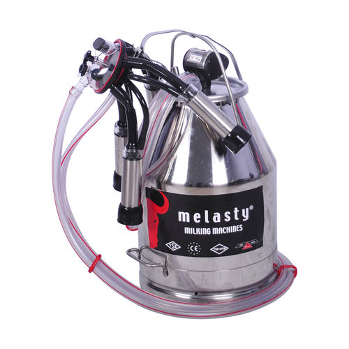 Бидон для молока из нержавеющей стали - 1 PK - Melasty Milking Machines & Equipment - с крышкой
