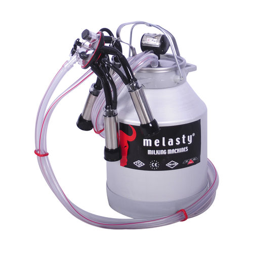 Бидон для молока из алюминия - 1 AK - Melasty Milking Machines & Equipment - с крышкой