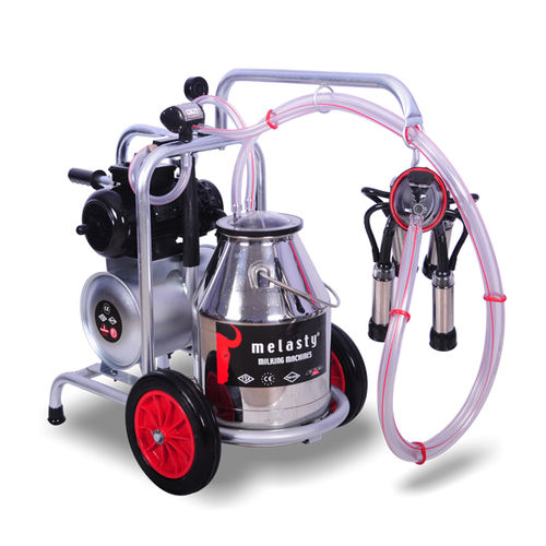 Доильная установка для коров - DK 1-PK - Melasty Milking Machines & Equipment - электрическая / мобильная