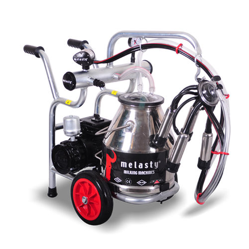 Доильная установка для коров - DJK 1-PK - Melasty Milking Machines & Equipment - электрическая / мобильная