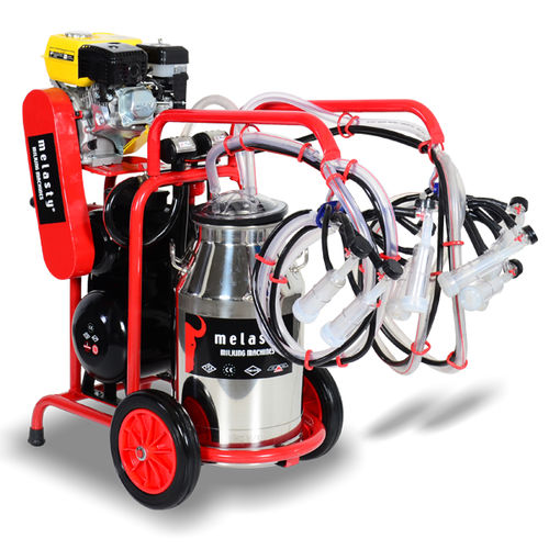 Доильная установка для коз - TKKC 4-PS - Melasty Milking Machines & Equipment - на бензине / мобильная