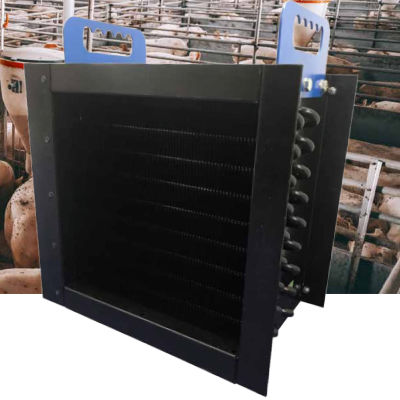 Воздухонагреватель на горячей воде - HOG HEAT SUPERIOR - Multiheat Internationall B.V. - для установки на потолке / для свинарников