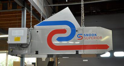 Газовый воздухонагреватель - SNOOKSUPERIOR - Multiheat Internationall B.V. - для установки на потолке / для курятников