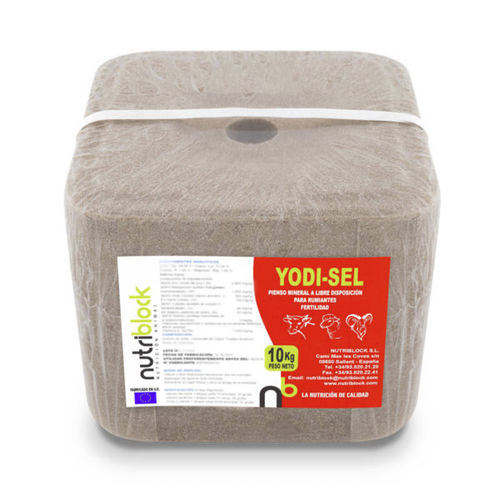 Лизунец для крупного рогатого скота - YODISEL - NUTRIBLOCK - для коз / для овец / с микроэлементами