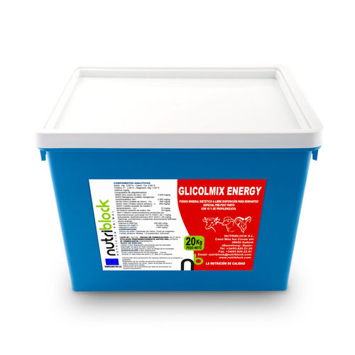 Кормовая добавка для животных - GLICOLMIX ENERGY - NUTRIBLOCK - для крупного рогатого скота / для овец / для коз