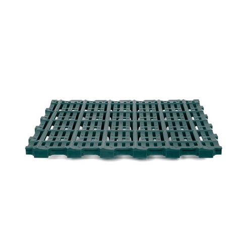 Решетчатый настил из пластика - PREMIUMFLOOR GmbH - для сельскохозяйственного здания / противоскользящий