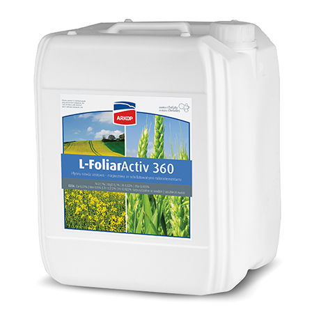 Минеральное удобрение - L-FoliarActiv 360 - Przedsiebiorstwo ARKOP Sp. z o.o. - NPK / жидкость / для листвы