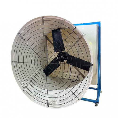 Вентилятор для свиноводческих ферм - EC - Qingzhou Jinlong Temperature-Controlled Equipment Co., Ltd. - для циркуляции воздуха / настенный / осевой
