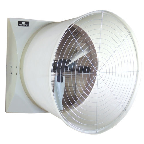 Вентилятор для сельскохозяйственных зданий - 573CF112G-1-HV - Schaefer Ventilation Equipment - для извлечения / настенный / из стекловолокна