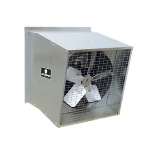Вентилятор для сельскохозяйственных зданий - 245S12-3V - Schaefer Ventilation Equipment - для извлечения / настенный / из гальванизированной стали