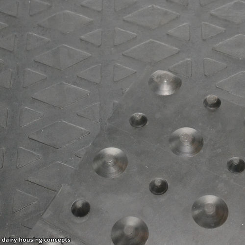 Коврик из каучука - studded rubber mat - Spinder Dairy Housing Concepts - для разведения КРС / противоскользящий