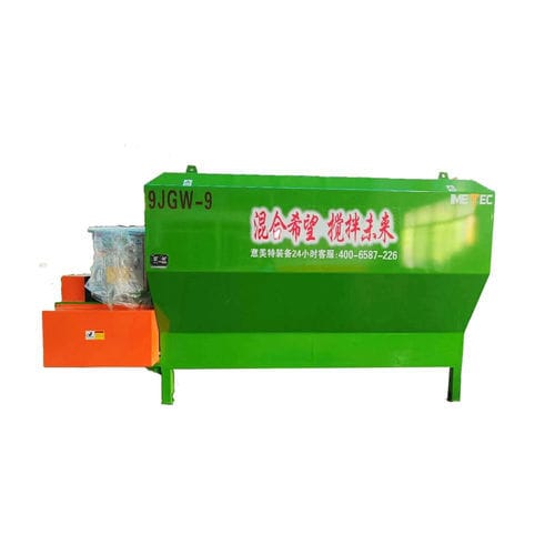 Горизонтальный винтовой смеситель - TMR 9CBM - Tai'an Yimeite Machinery Co., Ltd. - стационарный / с боковой разгрузкой / с 2 винтами