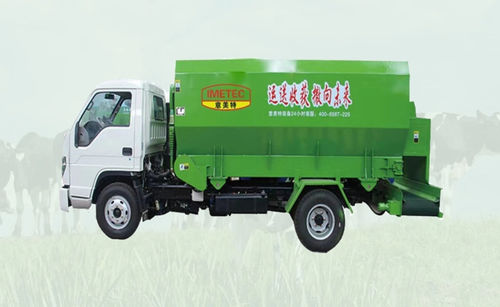 Цепная автоматическая система распределения пищи - Tai'an Yimeite Machinery Co., Ltd. - для крупного рогатого скота / с дизельным двигателем